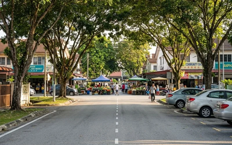 Kawasan matang dengan kemudahan lengkap