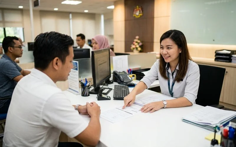 Pejabat KWSP untuk permohonan pengeluaran