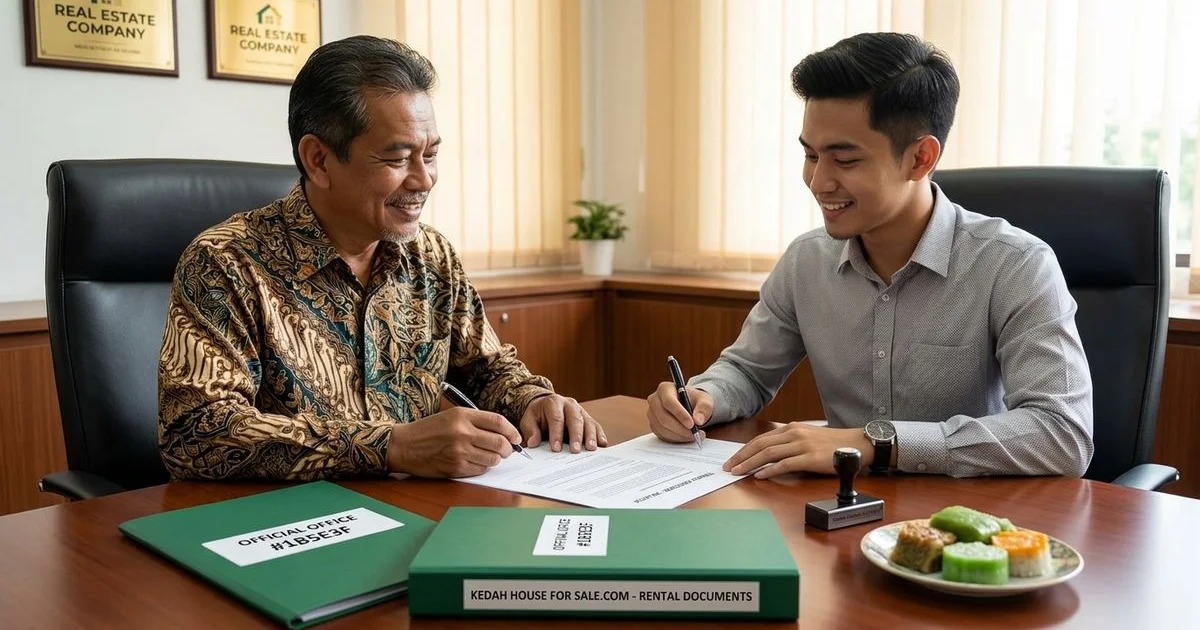 Penandatanganan tenancy agreement