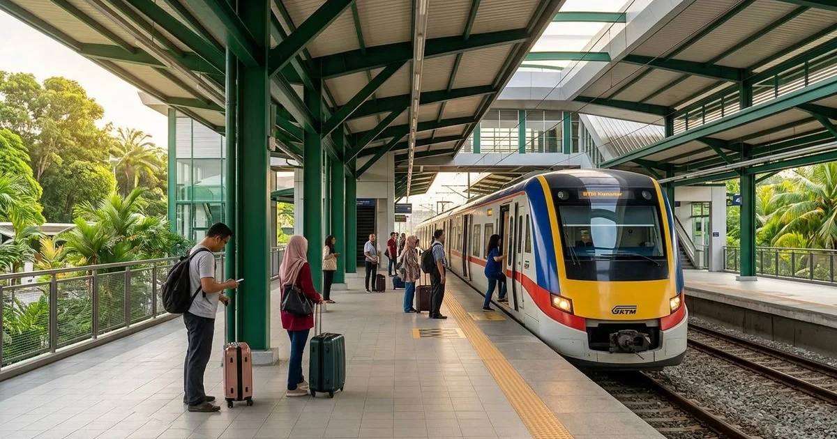 Stesen KTM Penang Sentral dan akses ke Kulim Kedah